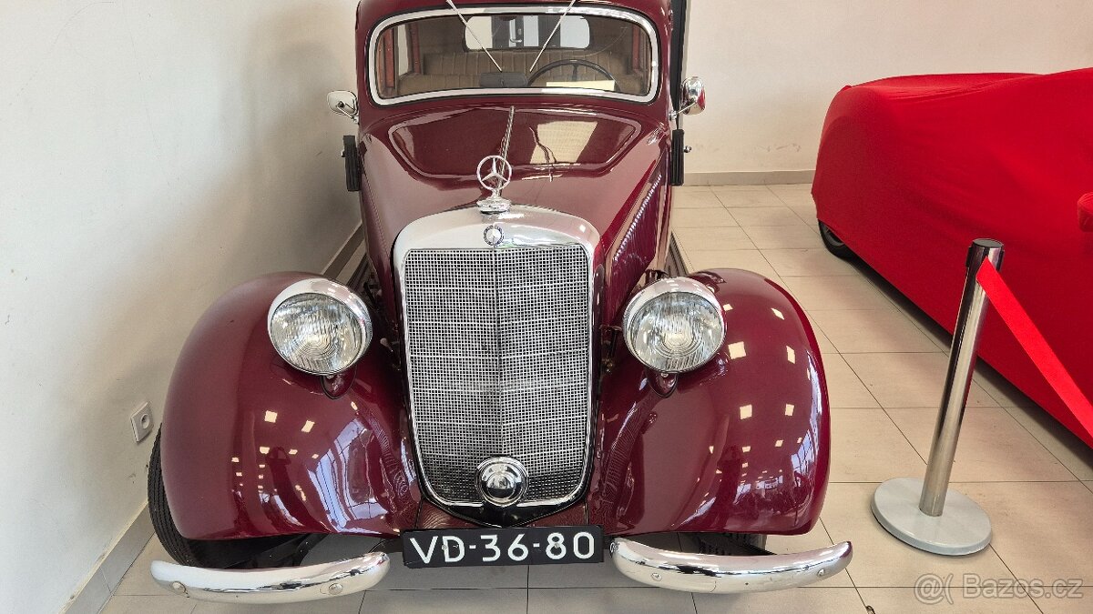 Mercedes 170 S 1949 Dívejte se na krásu jako na novou - 3