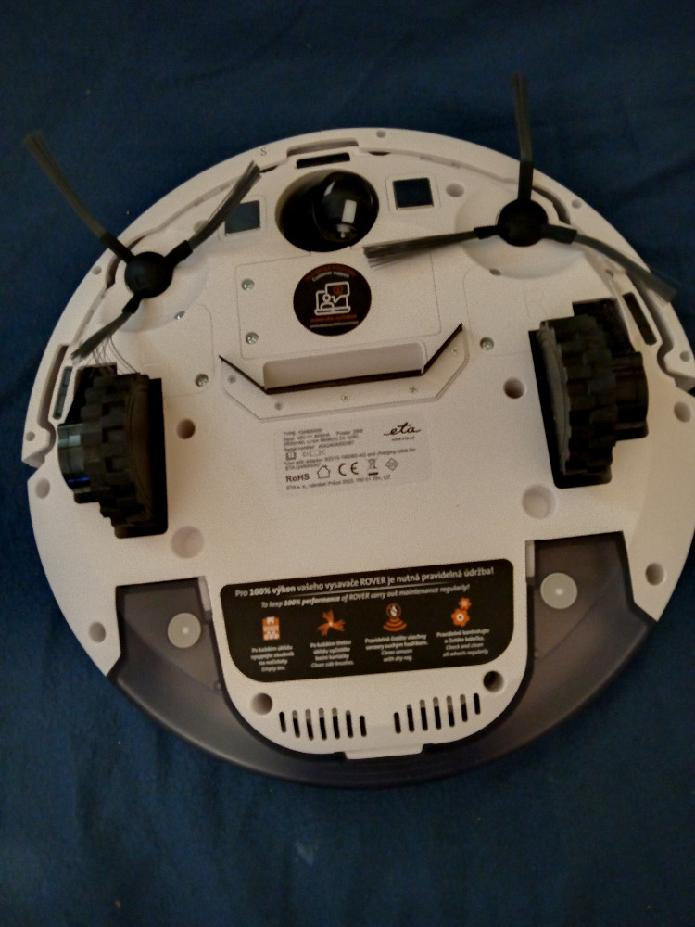 Robotický vysavač Eta Rover s mopem, lehký a tichý - 3