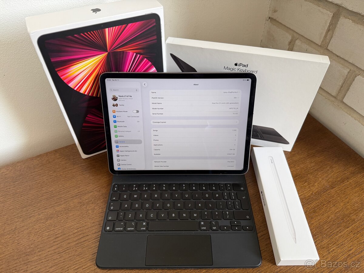 iPad Pro 11" M2 Wifi+Cellular Magic Keyb. Pencil 2nd - 3