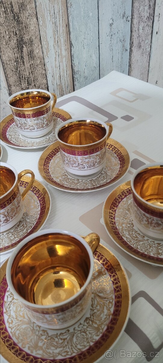 Krásný Český Porcelánový Set EPIAG - 3