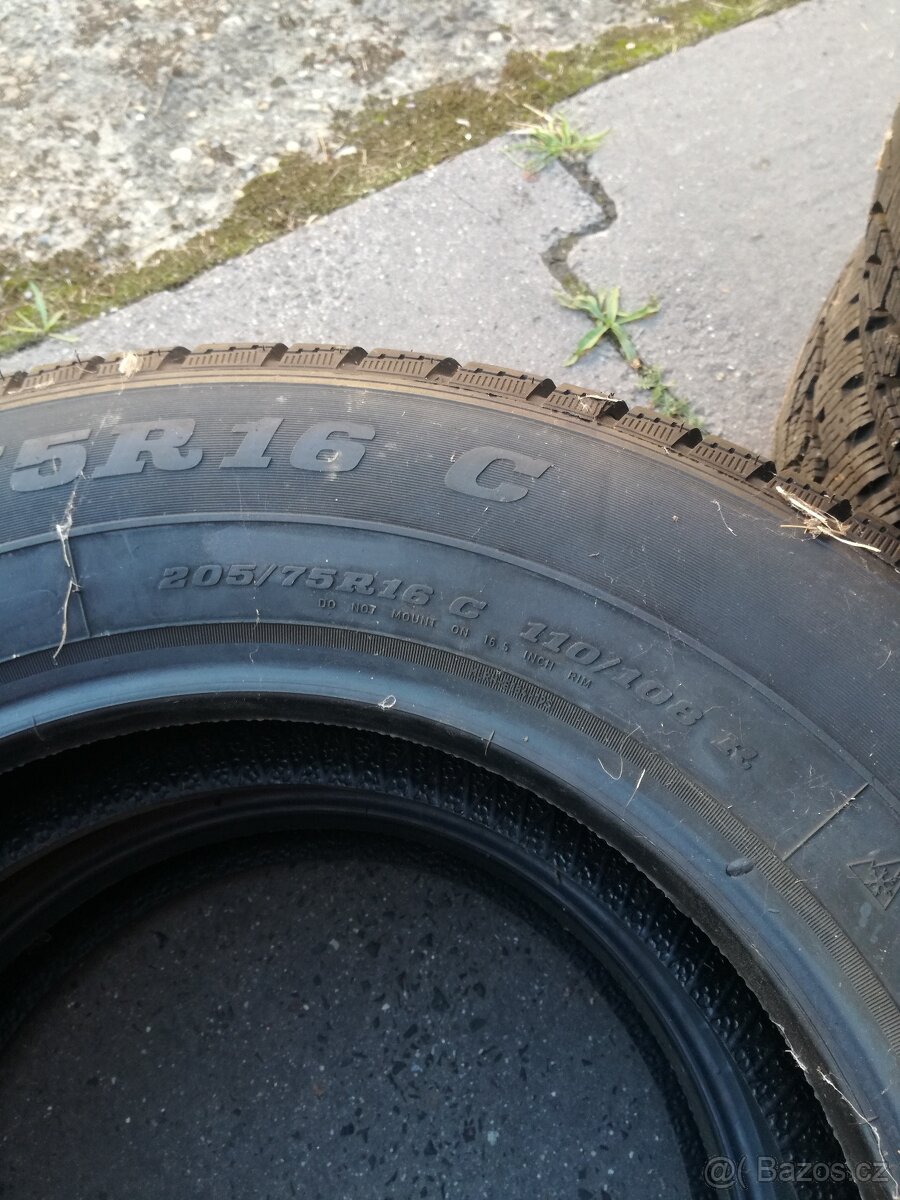 Dunlop zimní pneu 205/75/16 C - 2 ks - Nové - 3