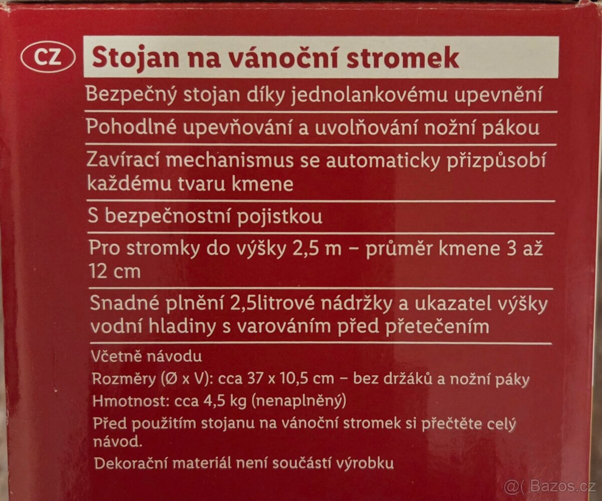 Stojan na vánoční stromek - 3