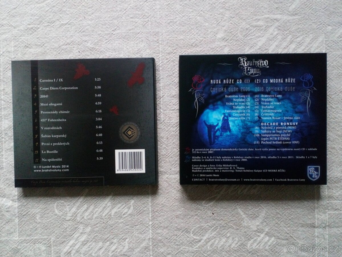 Bratrstvo Luny - Carpe Diem, Gotická duše (CD) - 3