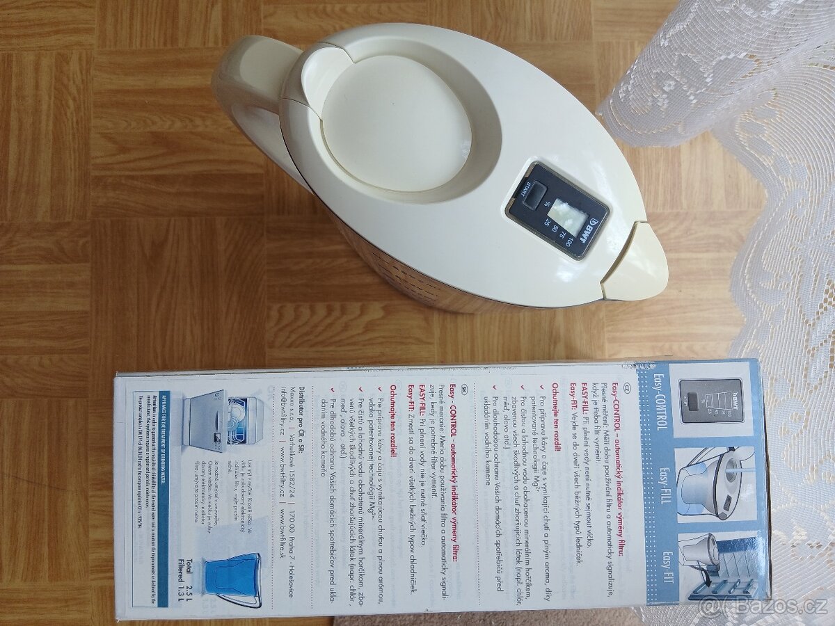 Konvice, džbán, filtrační, na vodu, BWT, návod - 3