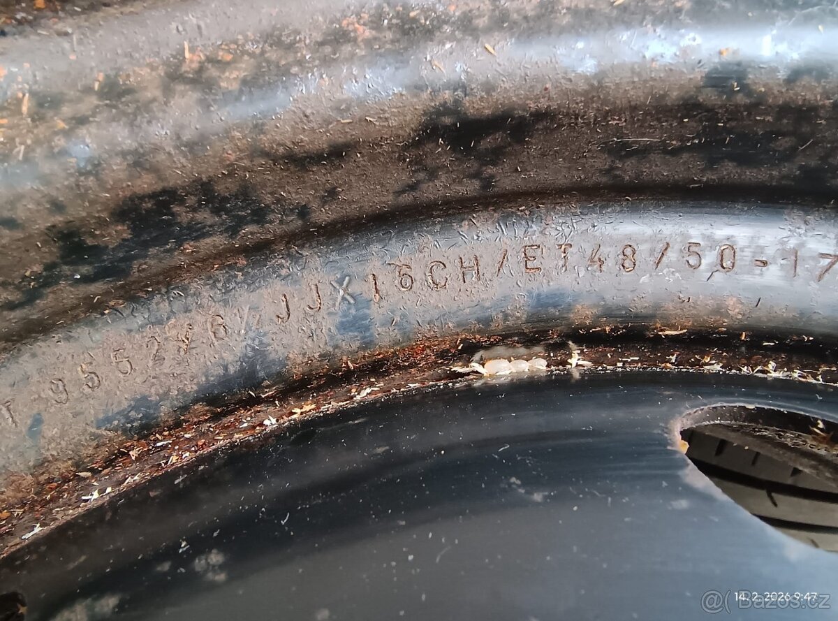 Plechové disky R16 5x100 - 3