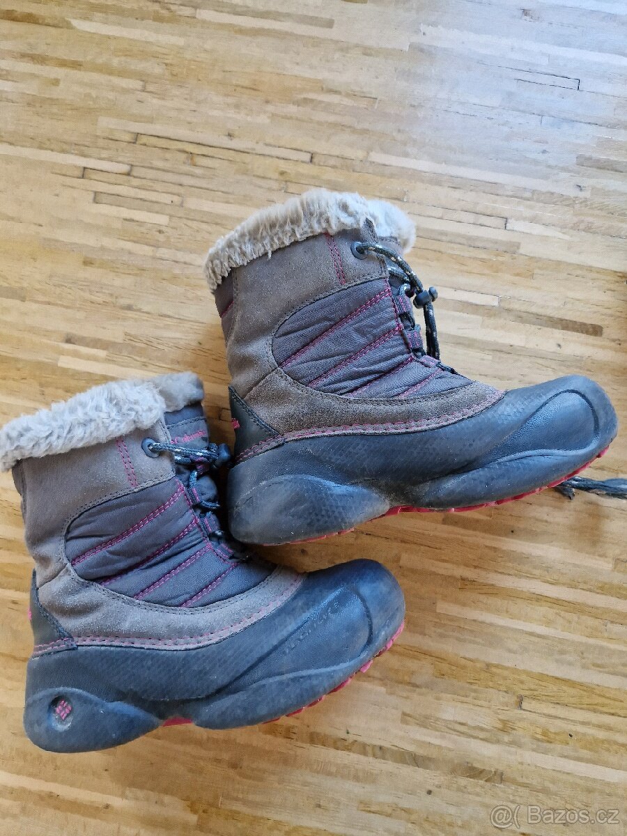 Zimní boty, kozačky, sněhule vel.32 - 3