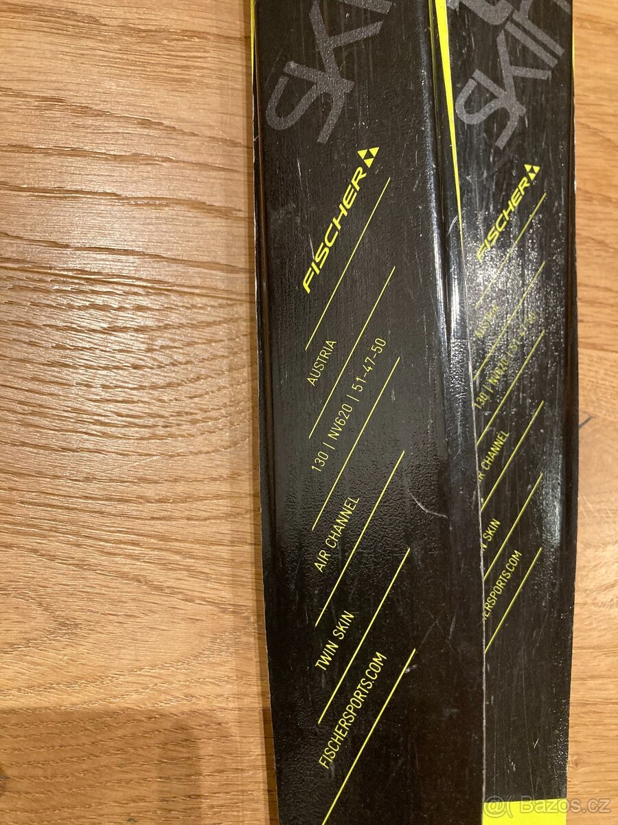 Rezervace -Dětské běžky Fischer skin 130, boty Boty 34 - 3