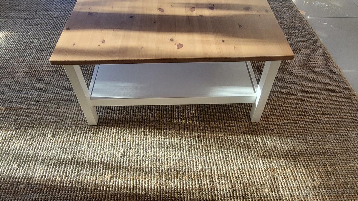 Konferenční stolek dřevěný zánovní - 3