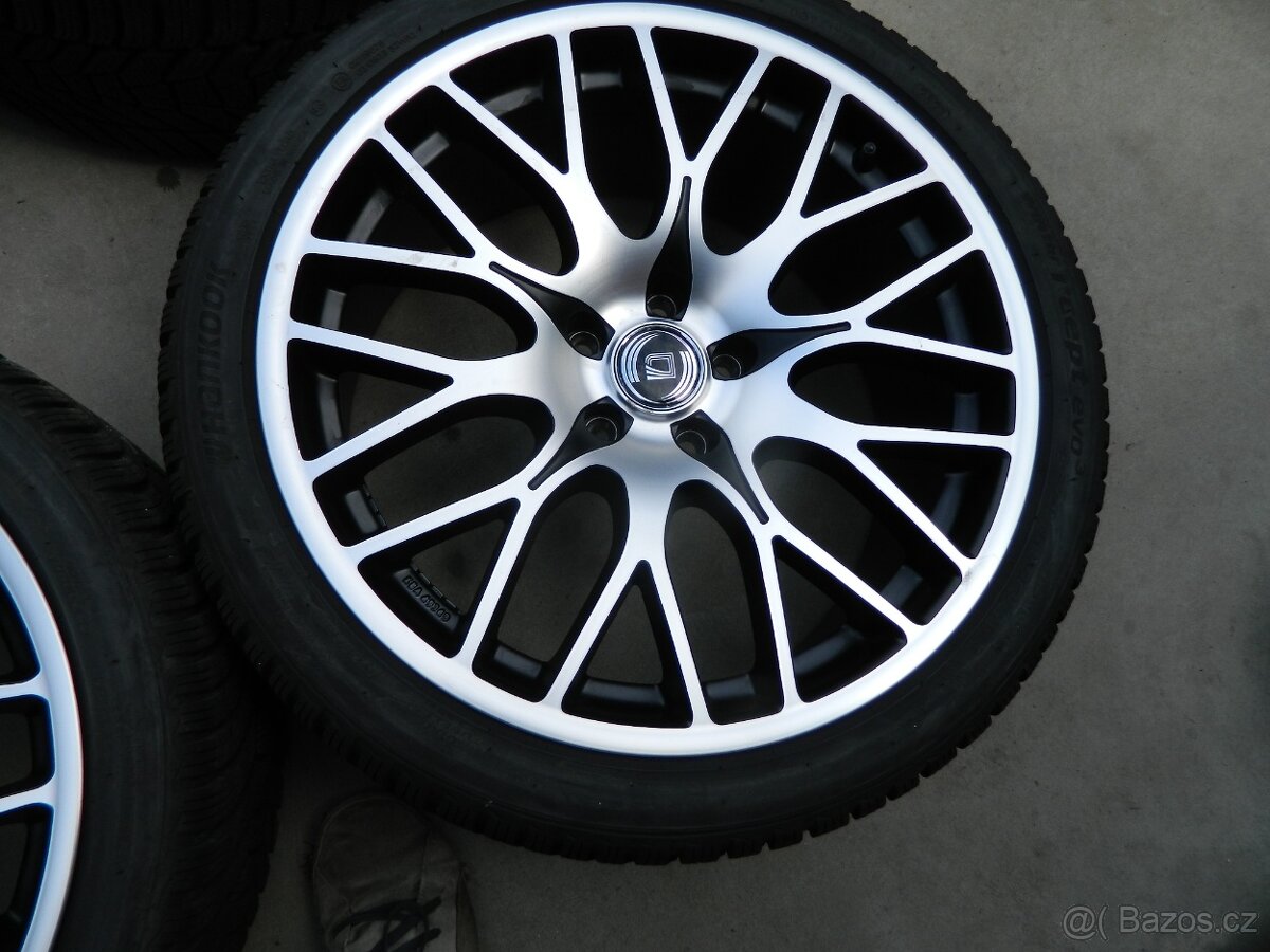 alu kola 5x112 +zimní pneu 7,5mm r19 Audi S5 - 3