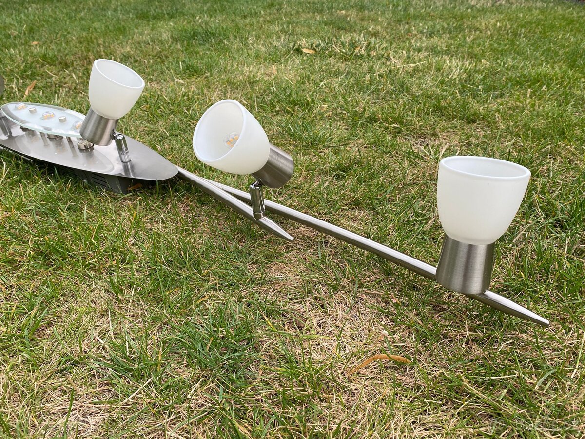 Stropní bodové světlo (LUSTR) se skleněným stínidlem - 3