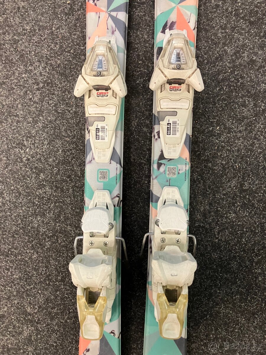 dámské lyže Roxy 150cm, R 12m, poškozená folie - 3