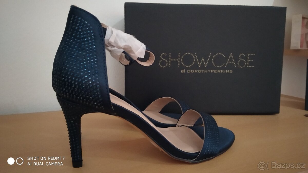 Společenské boty Dorothy Perkins tmavě modré - 3