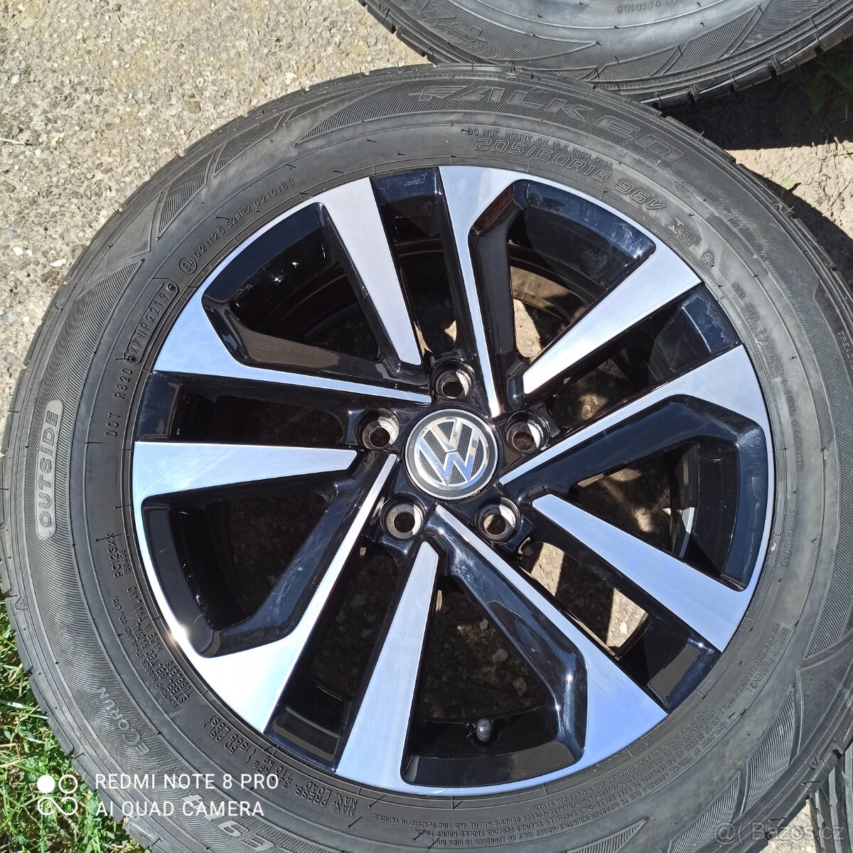Orig.alu disky VW TOURAN,VW CADDY 16" - 3