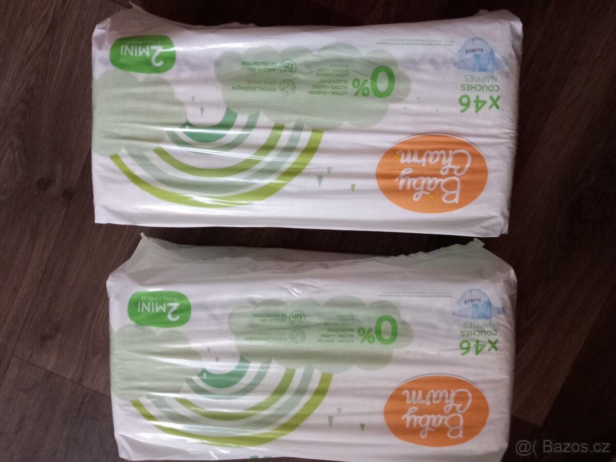 Dětské pleny / plínky vel.2 - 3