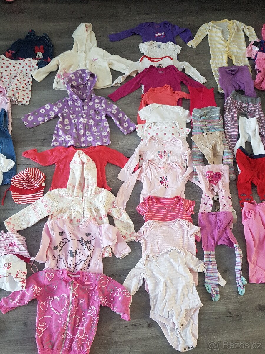 Dětské dívčí oblečení 12-24m 86/92 - 3