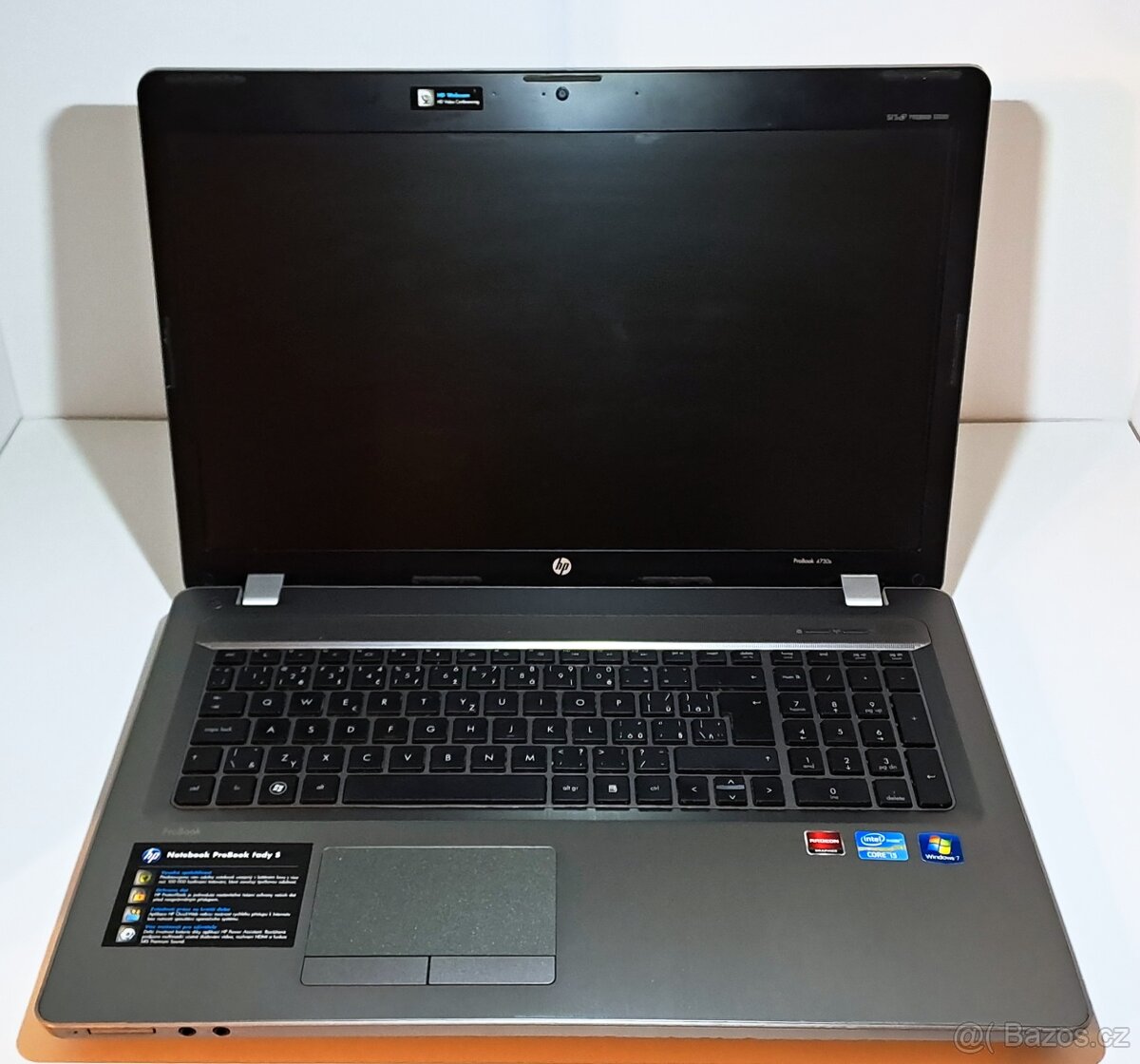HP ProBook 4730s intel i5 SSD256gb 4gbRAM 17"HD+ W11 - 3