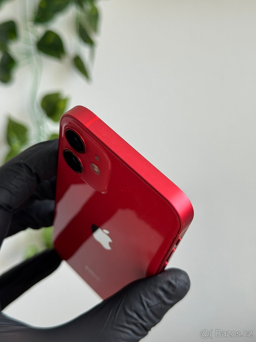 iPhone 12 mini 64GB červený - 100% baterie - 3