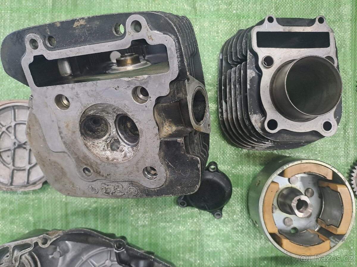 Yamaha XT 125 (SR 125) díly na starý typ - 80. léta - 3