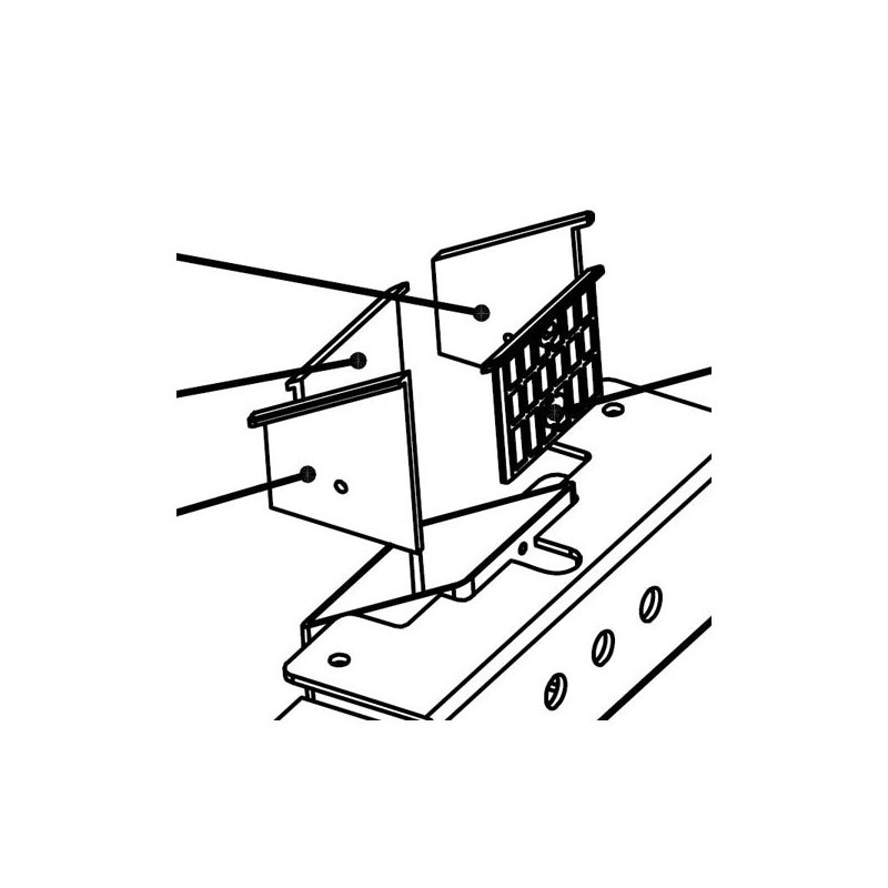 Štípač dříví 6 a 7 tun – sada horních plastů (NOVÁ) - 3