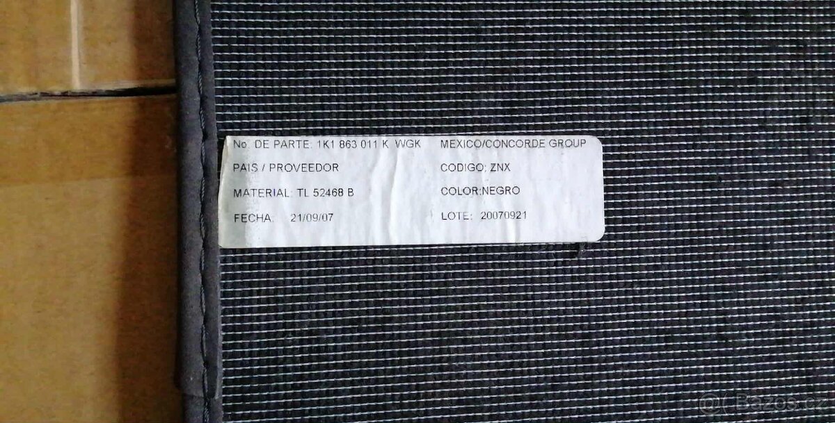 Autokoberečky VW GOLF 5 - 3