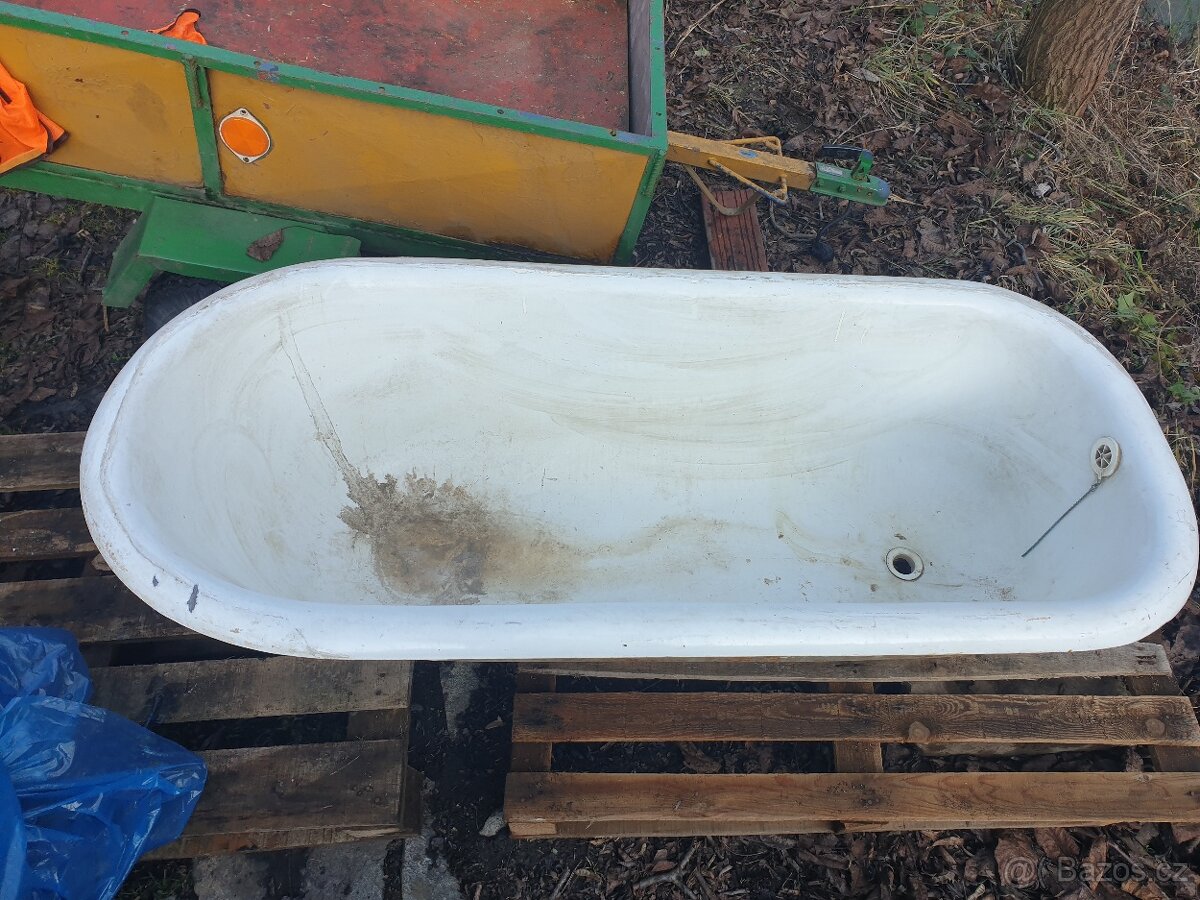 Secesní vana na nožičkách - 3