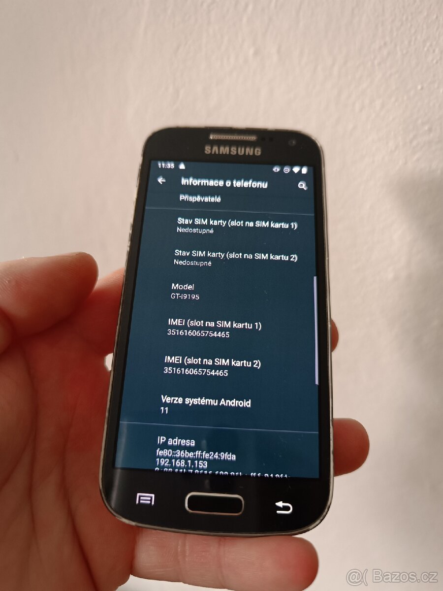 Samsung Galaxy S4 Mini (GT-I9195) android 11 - 3