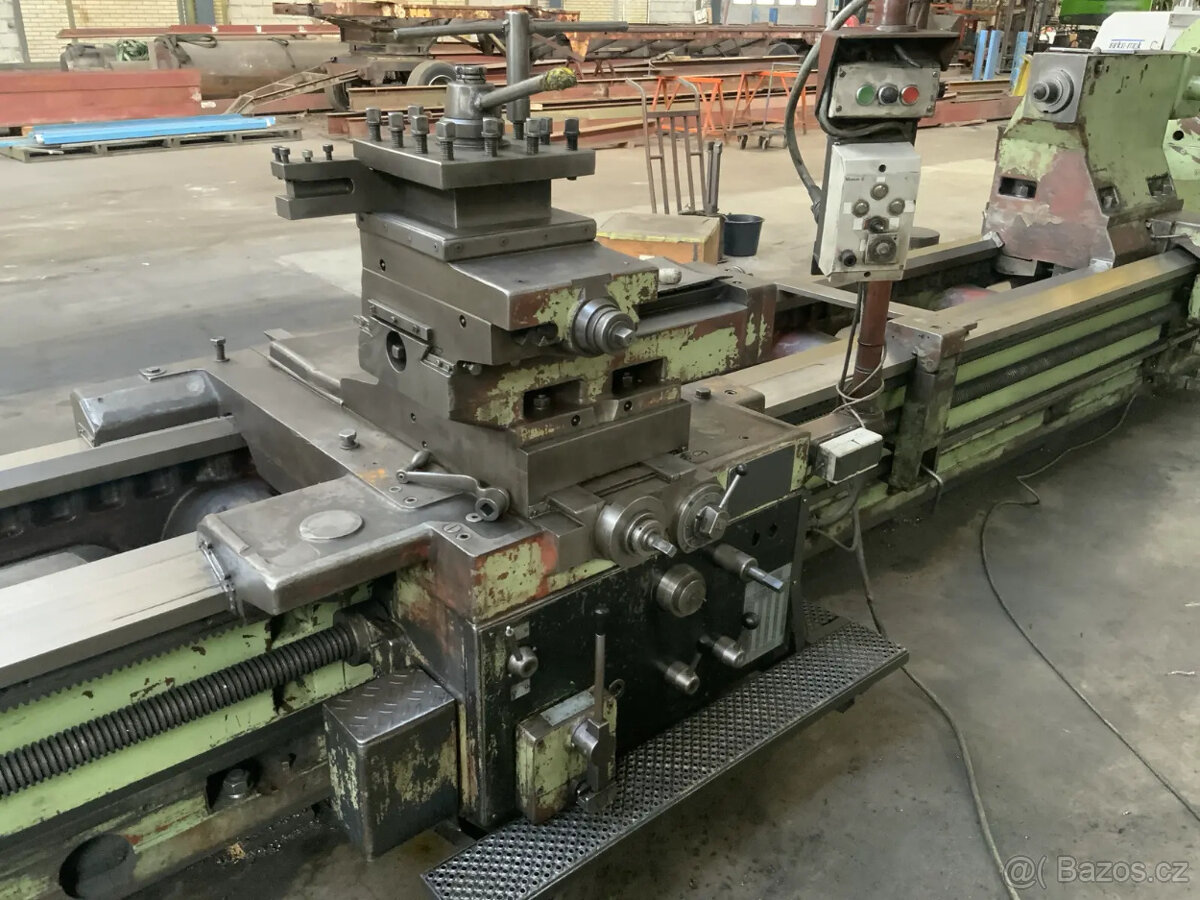 hrotový soustruh TOS SU 125/ 8000 - 3