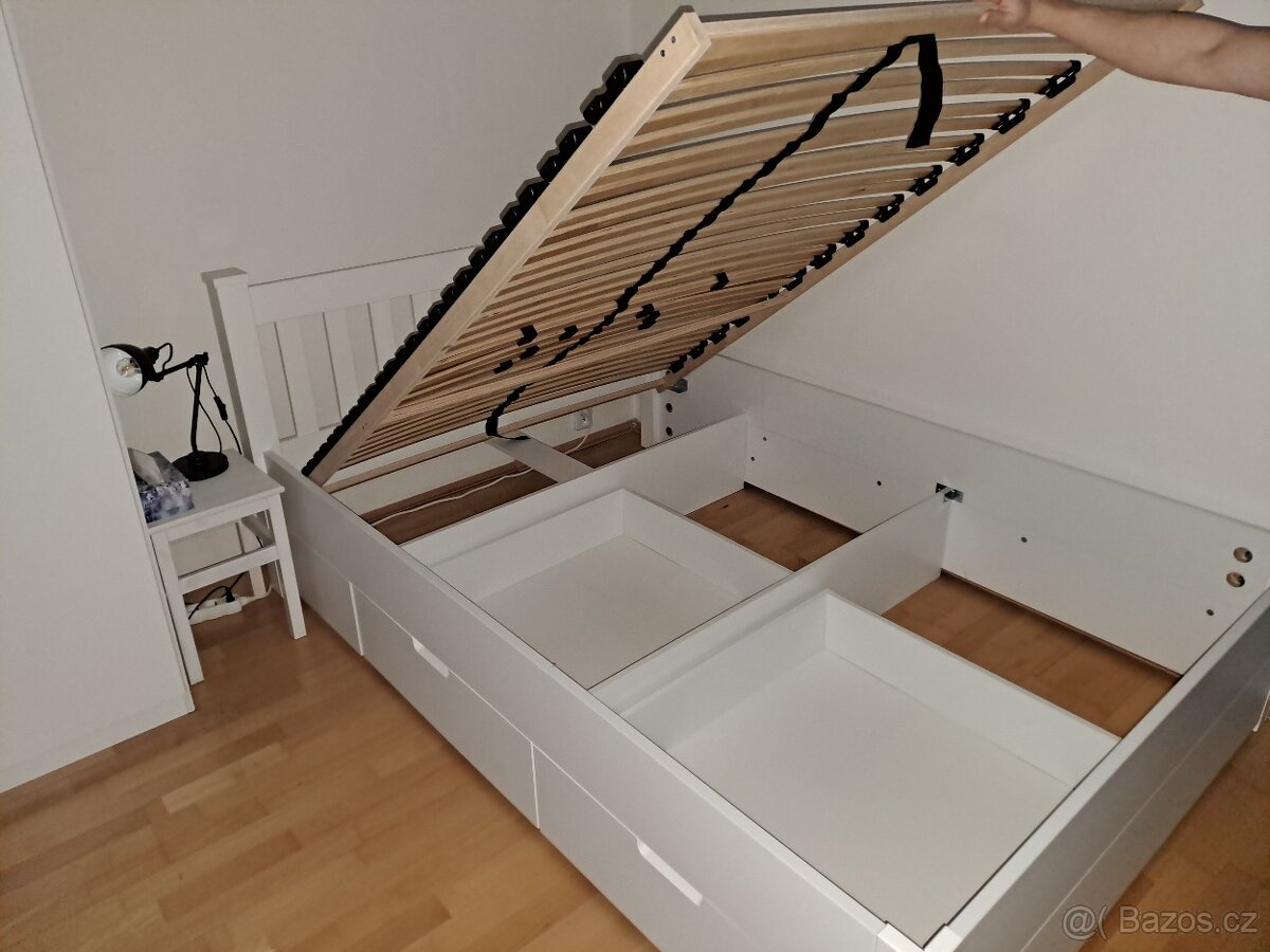 Postel 140x200 s úložným prostorem - 3