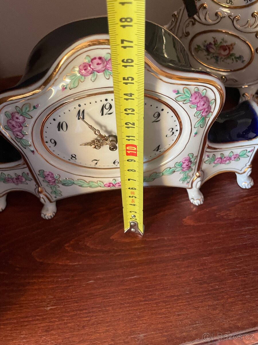 Porcelánové hodiny - 3