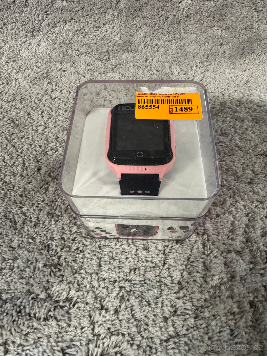 HELMER dětské hodinky LK 707 s GPS lokátorem/ dotykový displ - 3