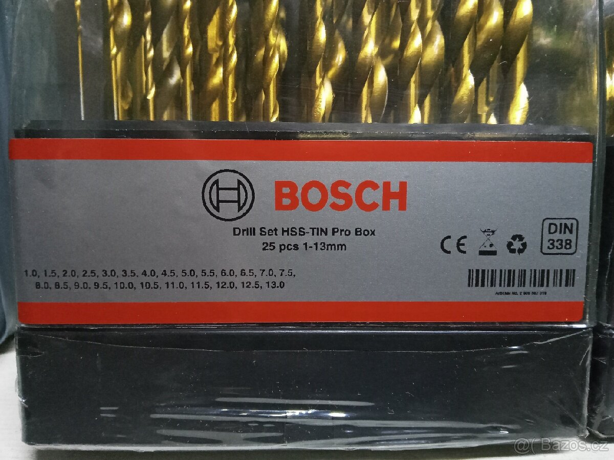 Vrtáky Bosch sada 1-13 mm 25 ks - 3