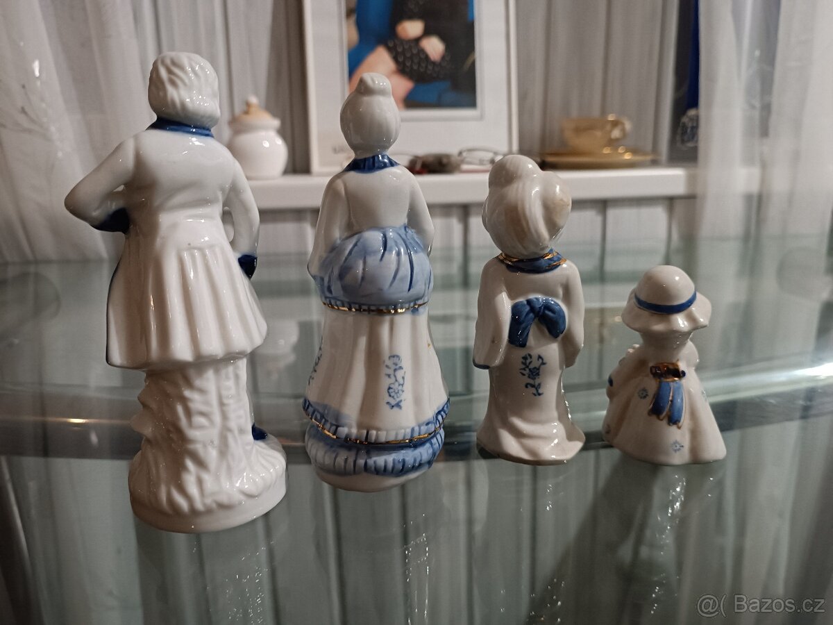 Prodám 3+1ks porcelánových figurek - 3