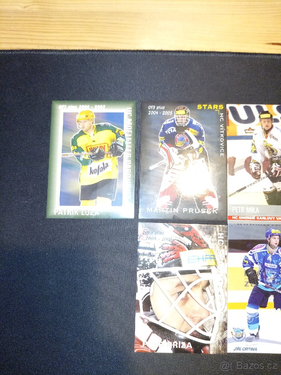 Mix hokejových karet - 3