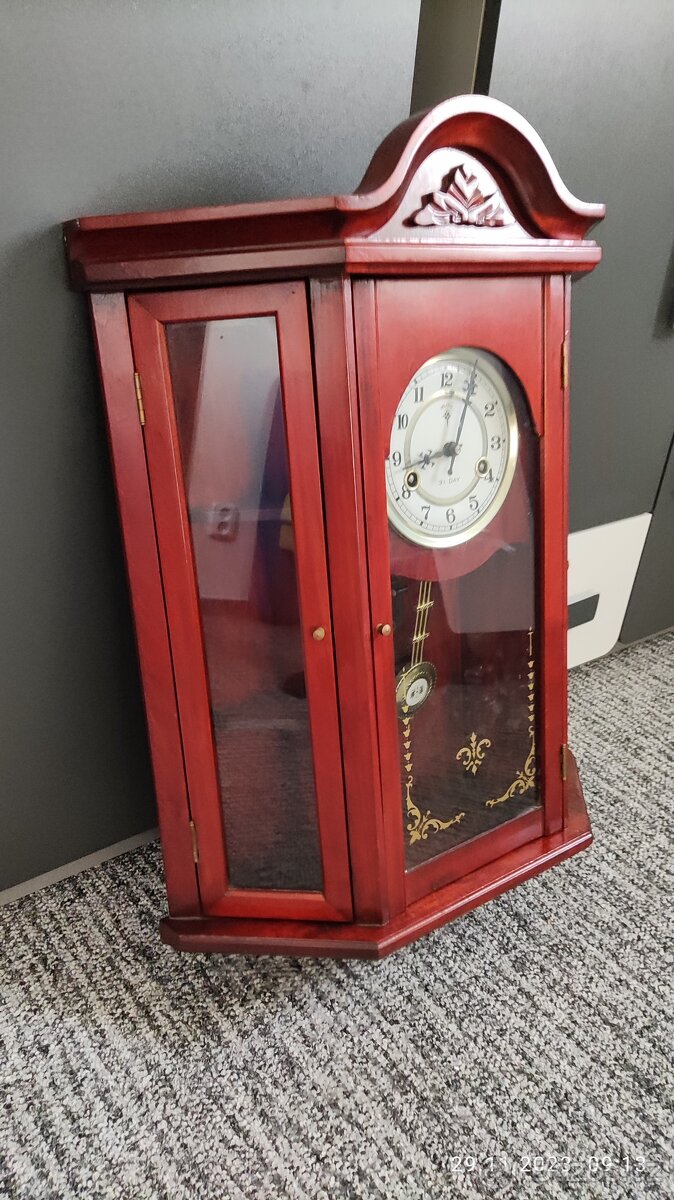 Rustikální natahovací hodiny - 3