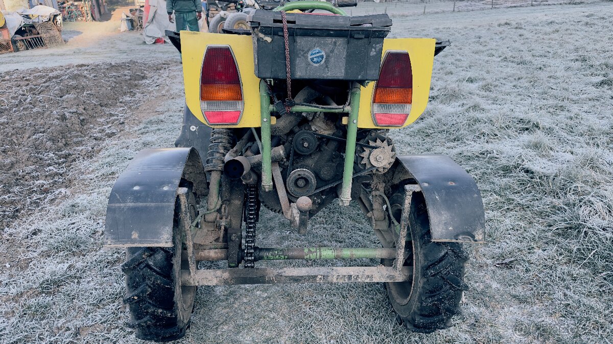 Čtyřkolka domácí výroby - 3