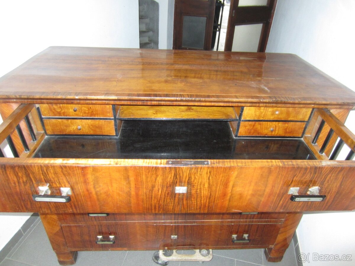 Starožitná psací komoda - 3