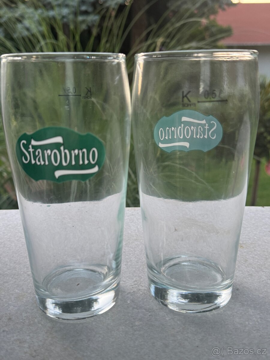 Pivní půllitry Starobrno - 3
