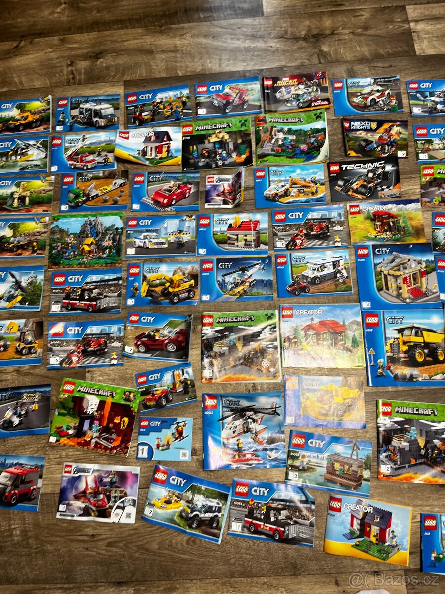 LEGO 93 SETŮ VČETNĚ MANUÁLŮ-PLZEŇ - 3