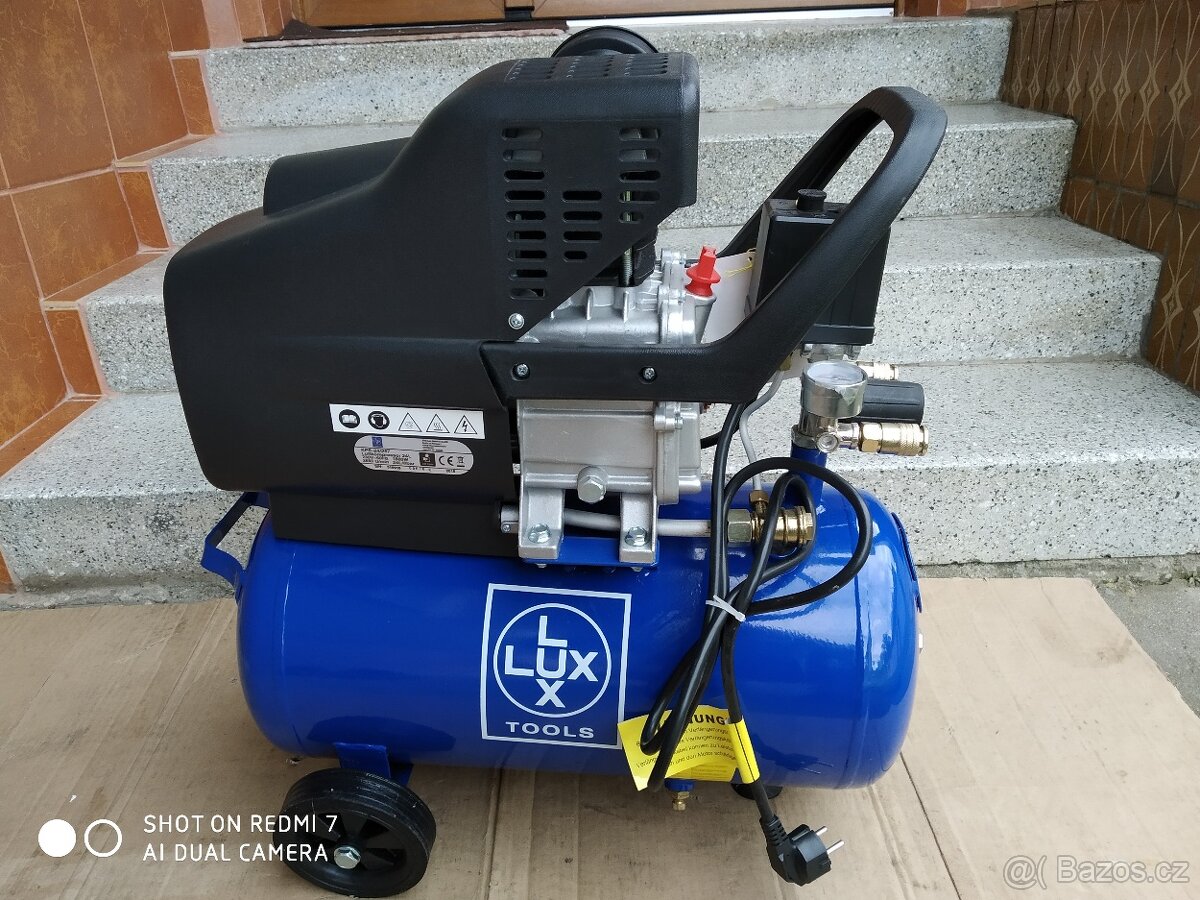Prodám NEPOUŽITÝ olejový Kompresor LUX-TOOLS KPS-24/257 - 3