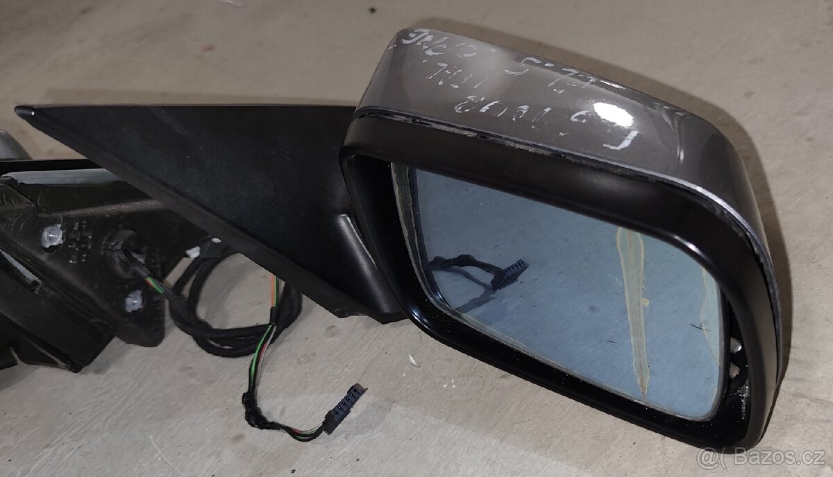 BMW 3, e46, sedan/touring, zpětné zrcátko, levé. - 3