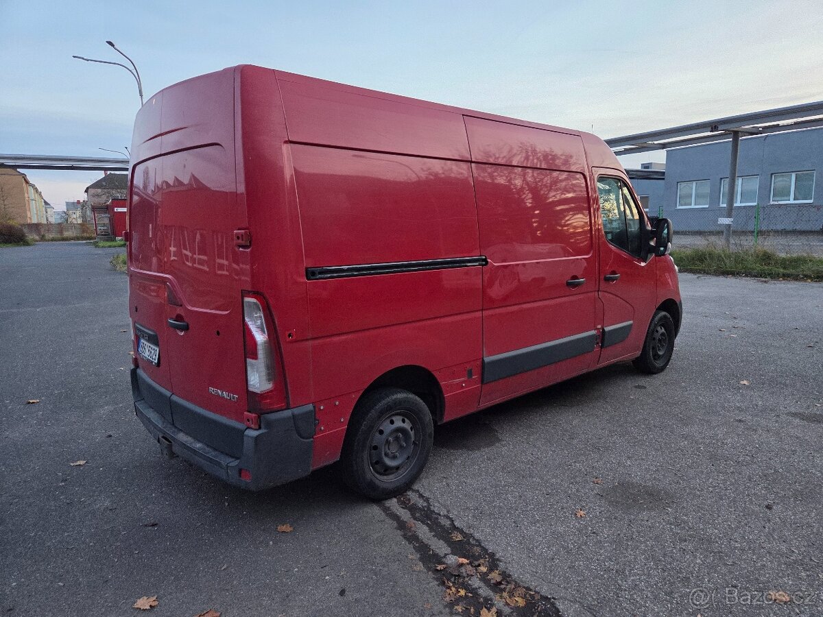 Renault master 2.3 92kw L2 H2, tažné - 3