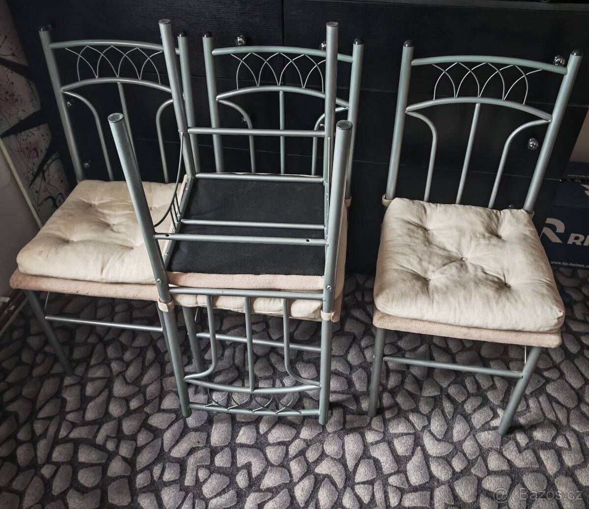 4 ks kychysňké židle - 3