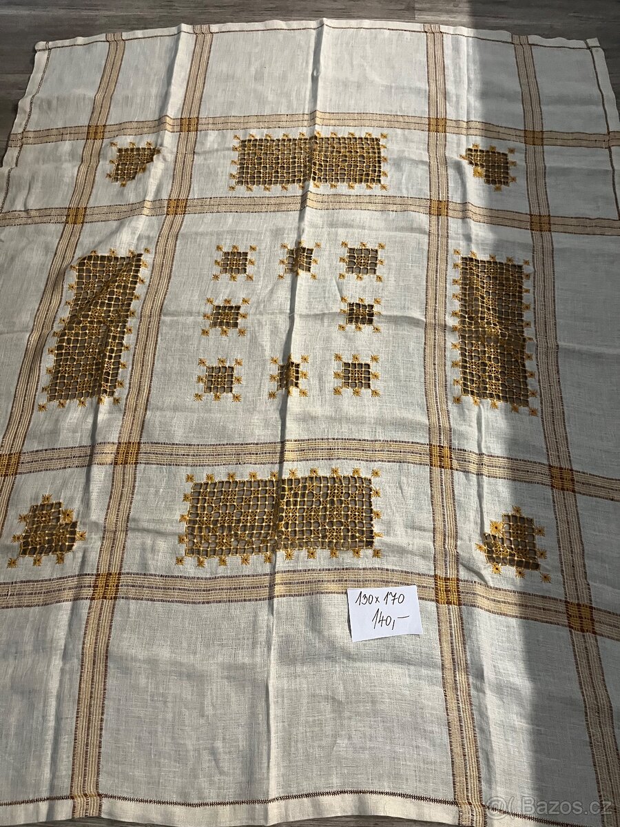 Plátěné ubrusy-různé - 3