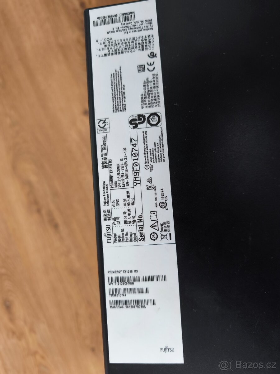 Server Fujitsu TX1310 M3 – Xeon E3-1225v6, 8GB ECC, 4.5TB, P - 3