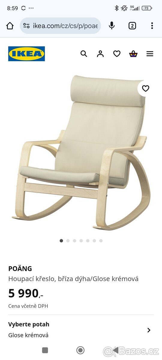 Houpací křeslo poang - 3