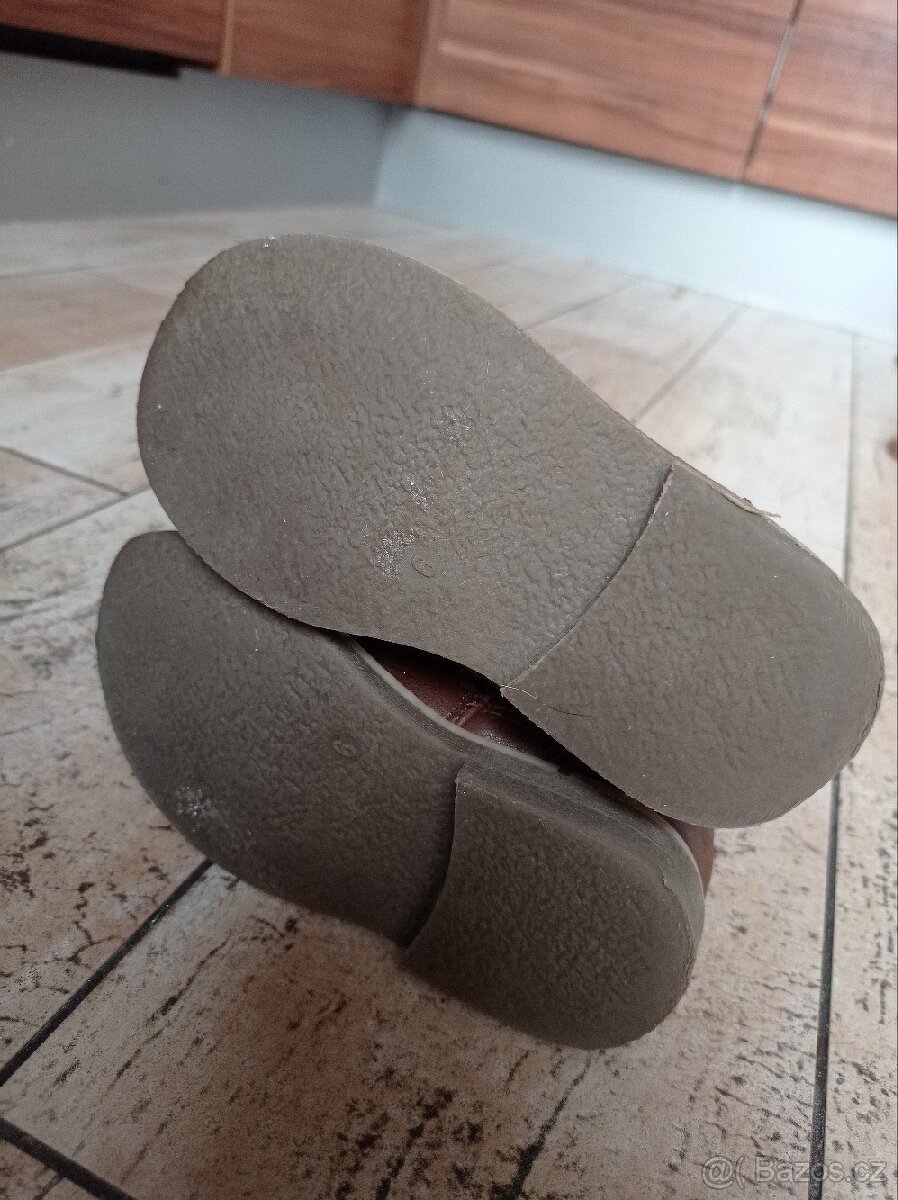 Dívčí kozačky, vel.23, zn.M&S Kids - 3