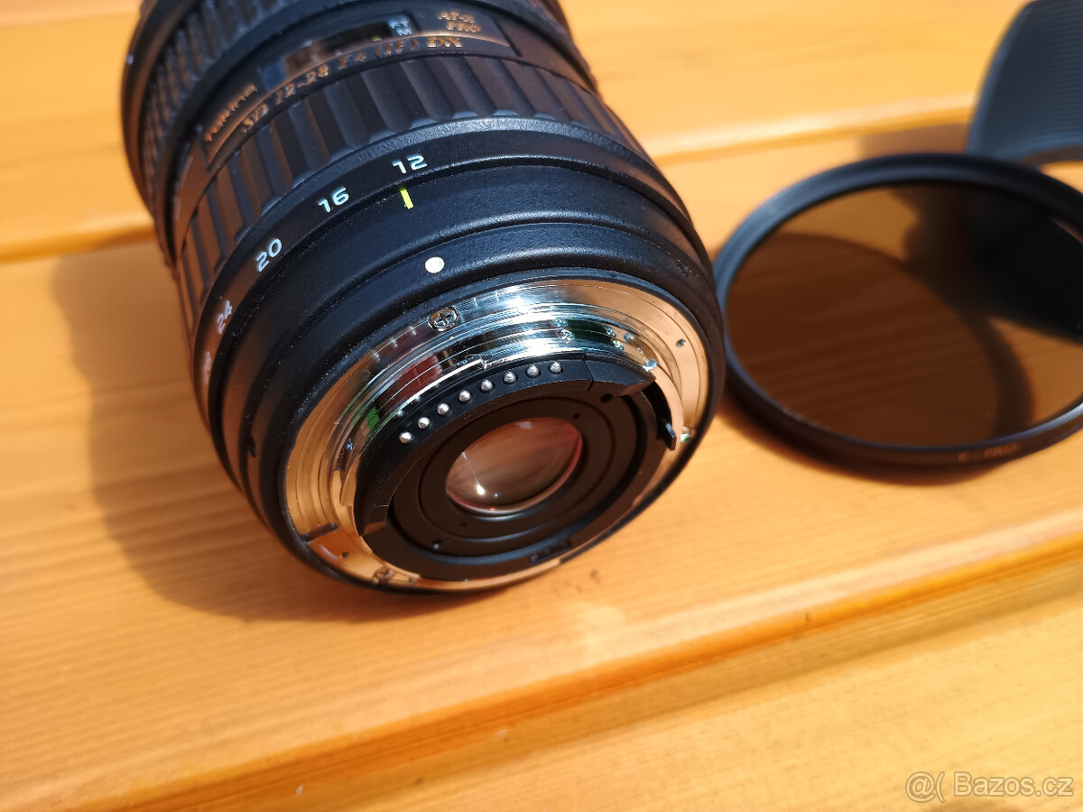 Tokina AT-X 12-28 mm Nikon DX ("širokáč" objektiv) f4 Pro - 3