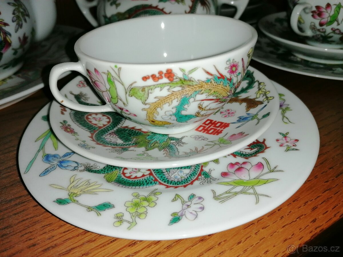 Porcelánová čajová souprava - 3