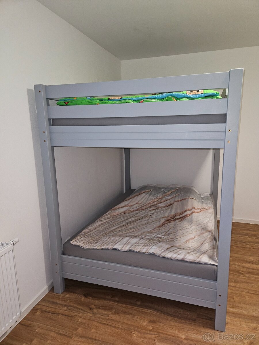Postel, dvoupatrová (palanda) - 3