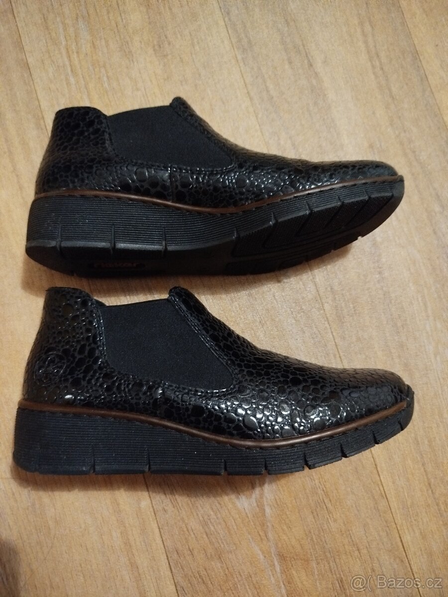 Boty na podzim/jaro Rieker, vel. 38 - 3